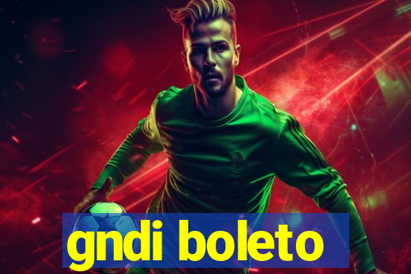 gndi boleto